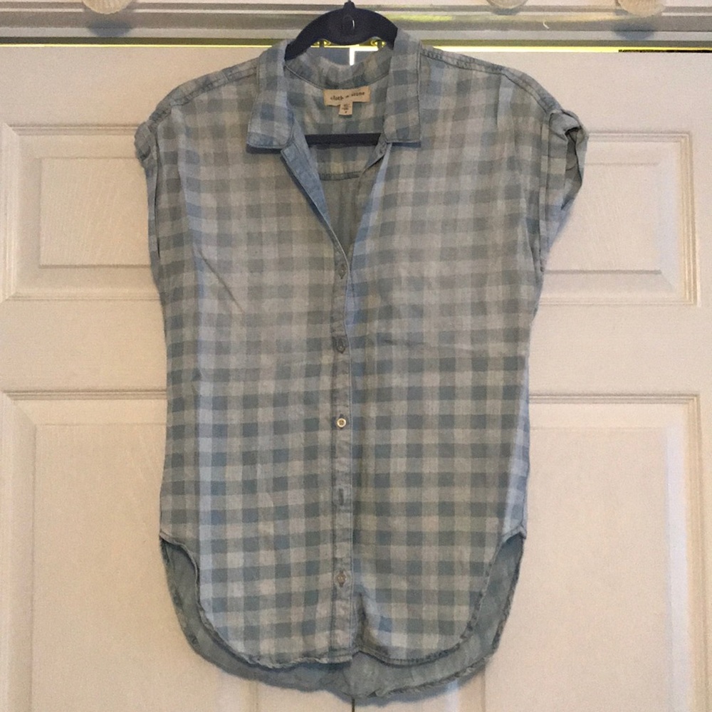 Anthropologie Cloth and Stone s.s button down